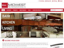 Tablet Screenshot of midwesttile.com